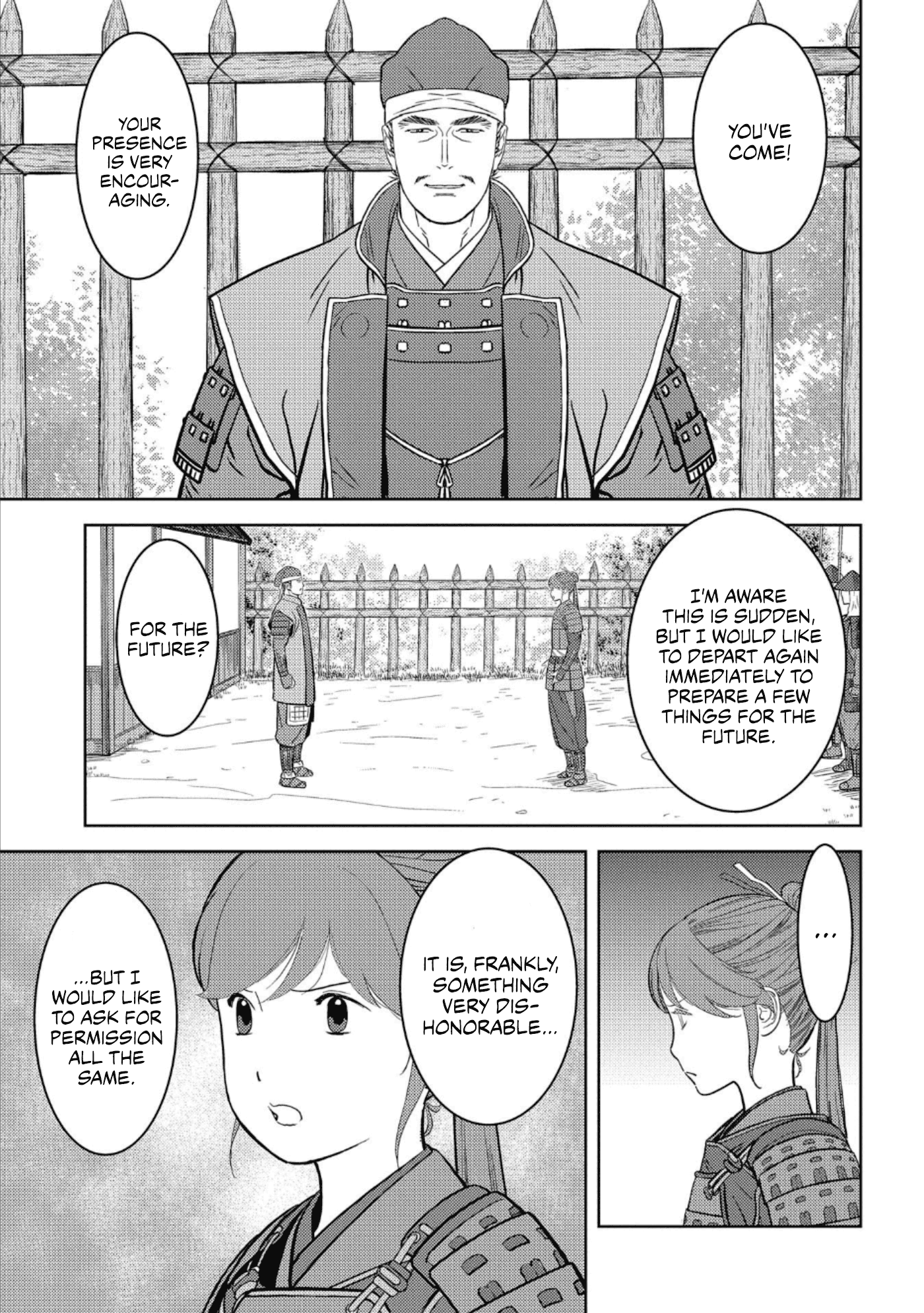 Sengoku Komachi Kuroutan: Noukou Giga Chapter 48 8